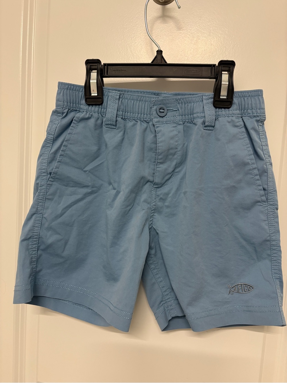 AFTCO Light Blue Boys Shorts